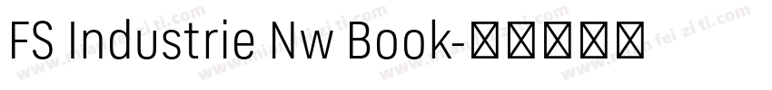FS Industrie Nw Book字体转换
